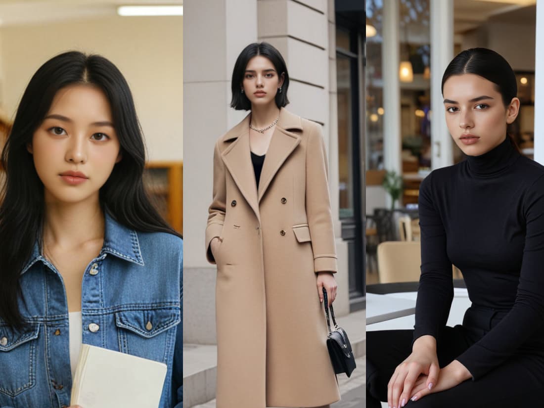 AI 피팅 모델컷 예시