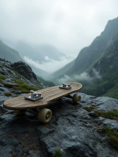 Foggy Mountainous Valley - 무료 다운로드 가능한 Natural Scenery