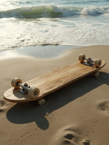 Sandy Beach and Ocean Waves - 무료 다운로드 가능한 Nature