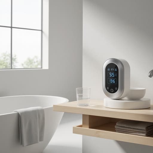 Nordic Style Bathroom - 무료 다운로드 가능한 Interior