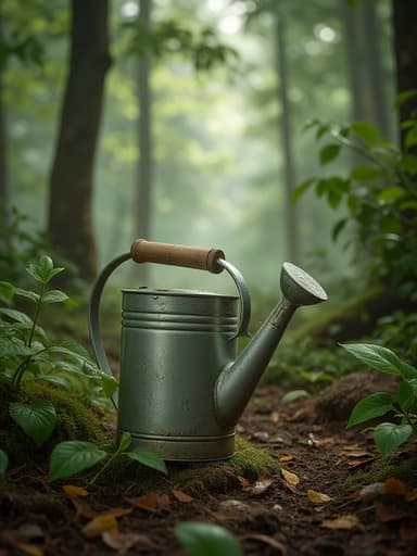 Forest with Morning Mist - 무료 다운로드 가능한 Nature
