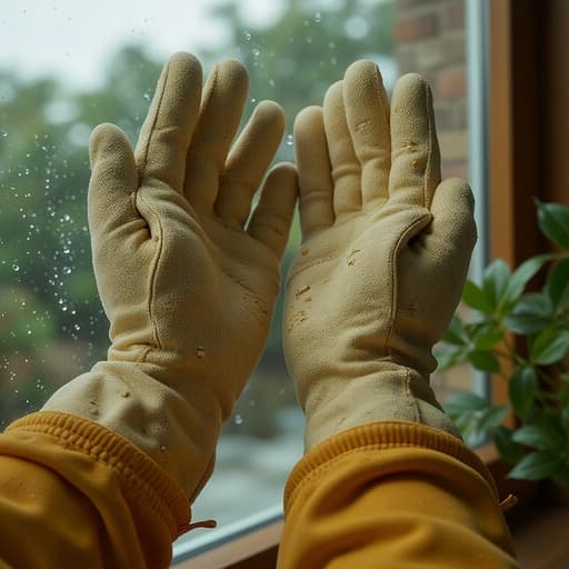 Rain-spattered Window with Overcast Sky - 무료 다운로드 가능한 Natural Scenery