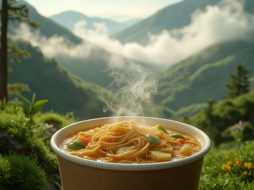 霧の谷 - 무료 다운로드 가능한 自然風景