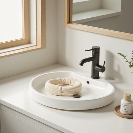 Scandinavian-style Bathroom - 무료 다운로드 가능한 Bathroom