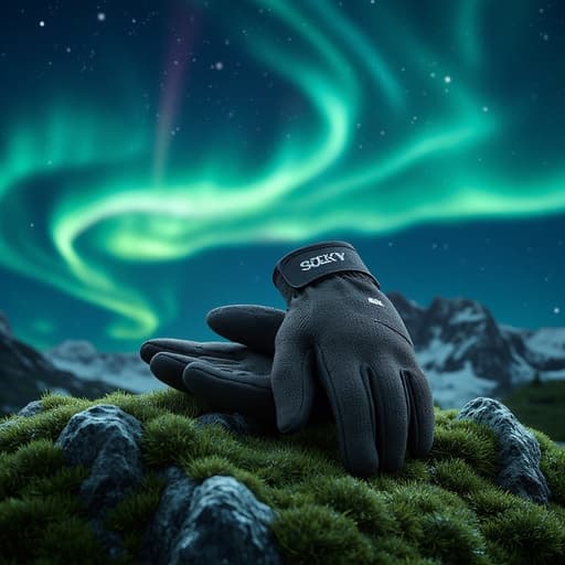 Aurora-lit Night Sky - 무료 다운로드 가능한 Natural Scenery