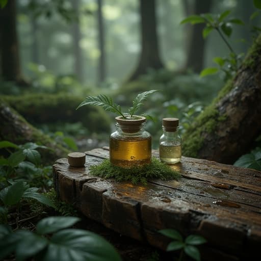 雨に濡れた森 - 무료 다운로드 가능한 自然