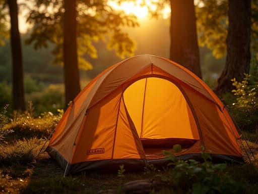 夕焼けのキャンプ場 - 무료 다운로드 가능한 アウトドア