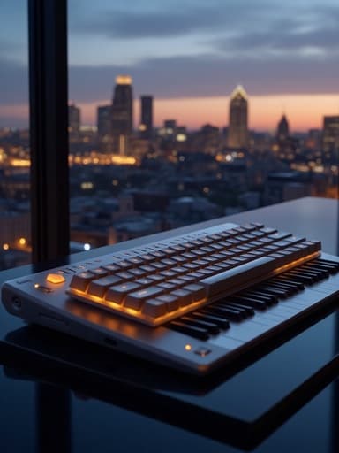 캠핑 테이블, 아웃도어 장비, 가구, 테이블, 모래 해변, 잔잔한 바다 물결, 맑은 푸른 하늘, 여름의 따뜻함, 자연 그림자