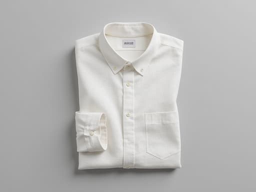 린넨 셔츠, 모노톤 그레이 배경, 우아한, 세련된