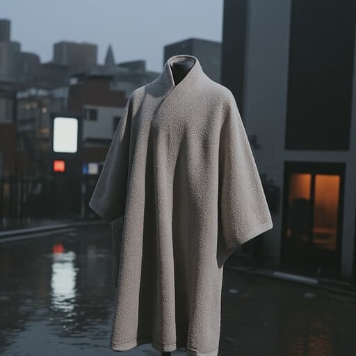 비에 젖은 도시 거리 - 무료 다운로드 가능한 도시 풍경