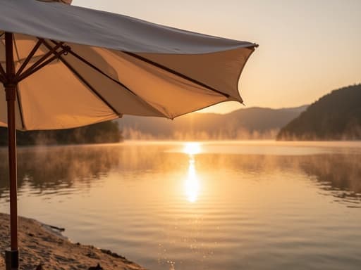 夕方の湖の夕日 - 무료 다운로드 가능한 自然の風景