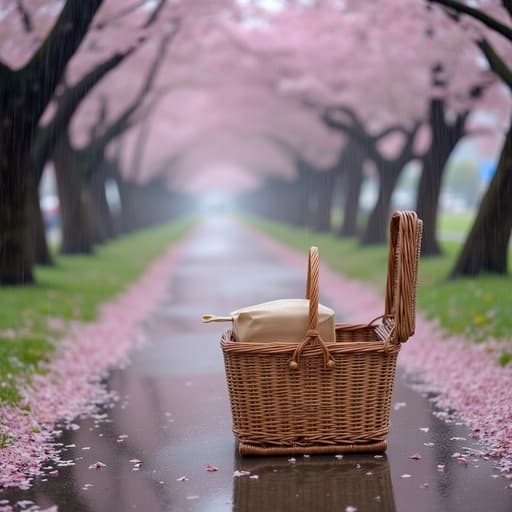 桜の道 - 무료 다운로드 가능한 自然