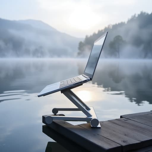 Misty lake - 무료 다운로드 가능한 Natural landscape