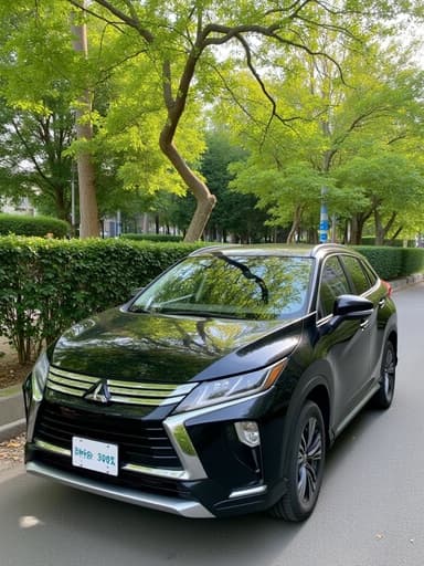 SUV, 자동차, 이동수단, 봄의 신록