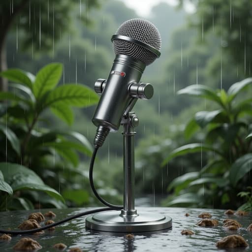 비에 젖은 숲 - 무료 다운로드 가능한 자연
