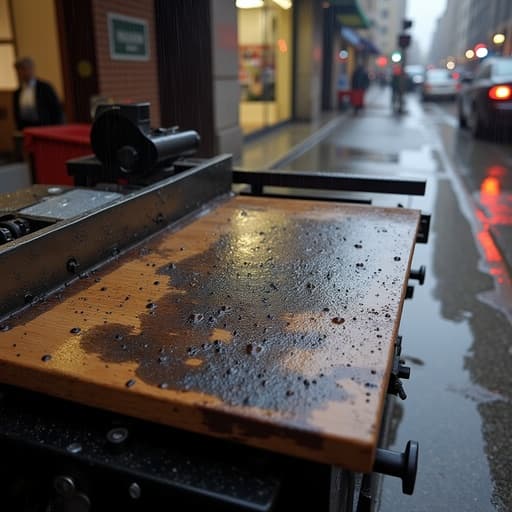 雨の都市の通り - 무료 다운로드 가능한 都市