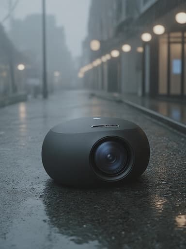 비에 젖은 도시 거리 - 무료 다운로드 가능한 도시