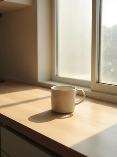 머그, 주방 창문, 아늑한