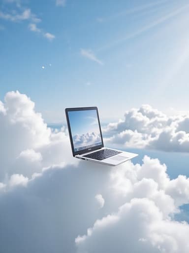 Floating Cloudscape - 무료 다운로드 가능한 Commercial Poster