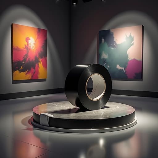 抽象キャンバスと大理石の展示スペース - 무료 다운로드 가능한 ギャラリー