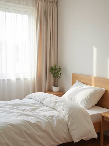 明るく風通しの良い寝室 - 무료 다운로드 가능한 寝室