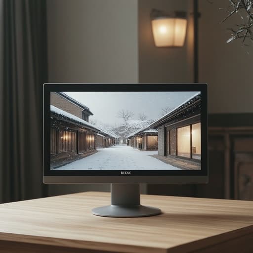 겨울 거리 - 무료 다운로드 가능한 자연 풍경