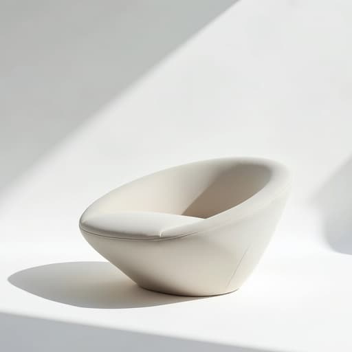 의자, 가구, 미니멀 화이트 스튜디오, 차분함, 현대적