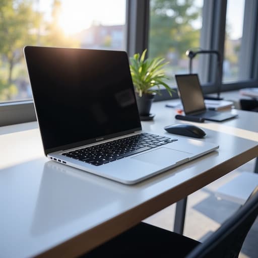 窓のそばのモダンな机 - 무료 다운로드 가능한 屋内