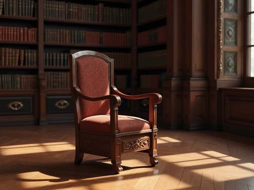 クラシックな図書館 - 무료 다운로드 가능한 インテリア