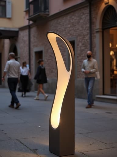 램프, 인테리어 소품, 이탈리아 광장, 자갈 거리, 역사적인 건축물, 평화롭고, 매력적이며, 로맨틱한