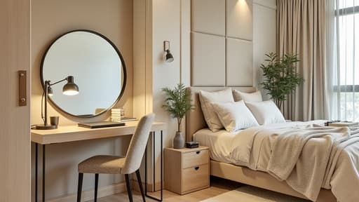 Modern bedroom - 무료 다운로드 가능한 Interior