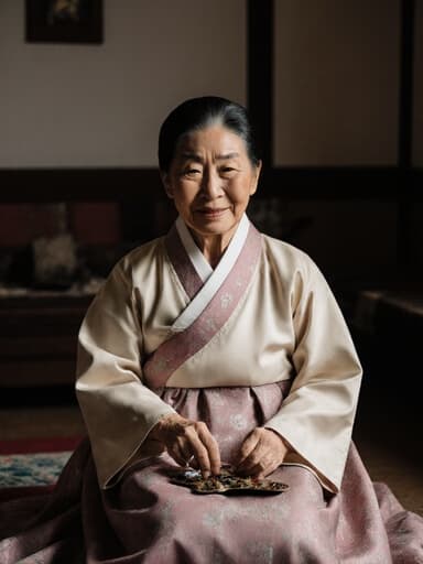 Traditional Korean Living Room - 무료 다운로드 가능한 Living Room