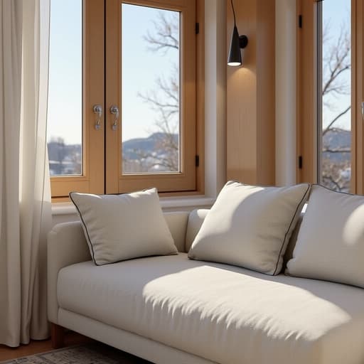 スカンジナビアのリビングルーム - 무료 다운로드 가능한 インテリア