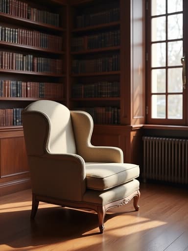 クラシックな図書館 - 무료 다운로드 가능한 インテリア