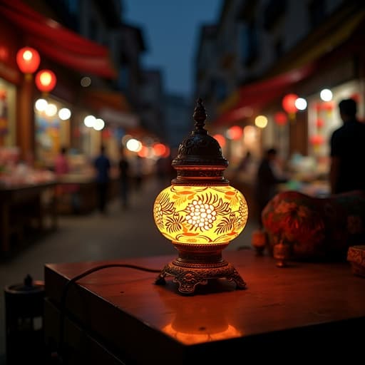 번화한 야시장 - 무료 다운로드 가능한 도시 환경