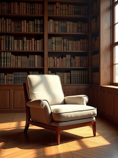 クラシックな図書館 - 무료 다운로드 가능한 インテリア