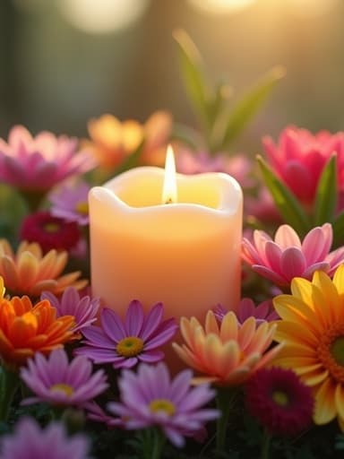 봄꽃 정원 - 무료 다운로드 가능한 자연