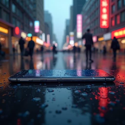 雨の都市の通り - 무료 다운로드 가능한 都市