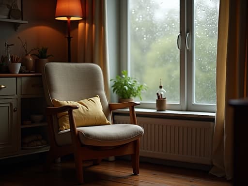 Rain-soaked window - 무료 다운로드 가능한 Interior