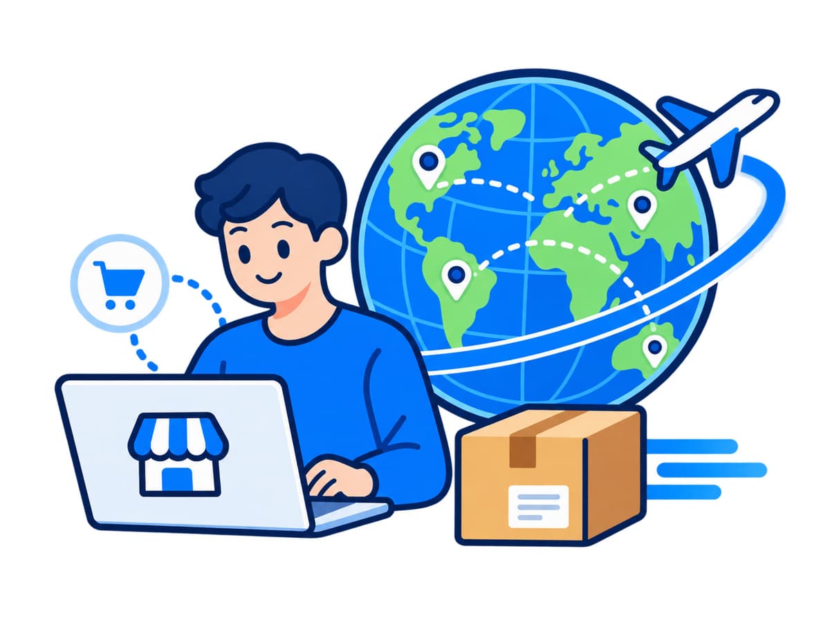 越境ECセラー AI product page