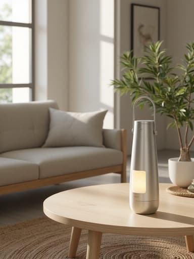 Scandinavian-Style Living Room - 무료 다운로드 가능한 Interior Design