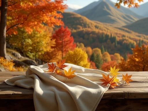 Autumn Foliage and Mountain Landscape - 무료 다운로드 가능한 Natural Landscape