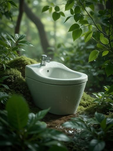 雨の繁茂した森の風景 - 무료 다운로드 가능한 自然
