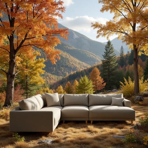 Autumn Mountain Forest Scenery - 무료 다운로드 가능한 Natural Scenery