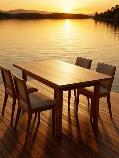 湖上の黄金の夕日 - 무료 다운로드 가능한 自然風景