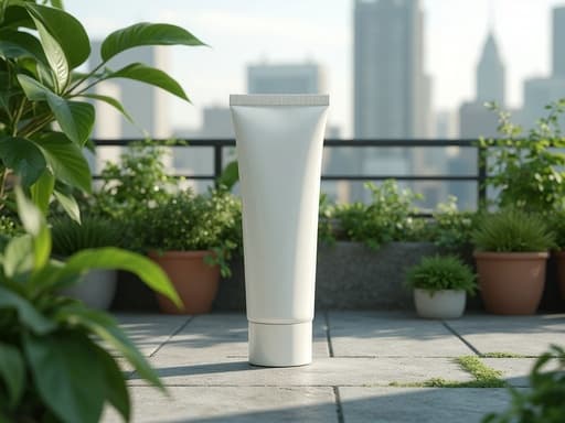 Rooftop Garden and Urban Skyline - 무료 다운로드 가능한 Urban Nature