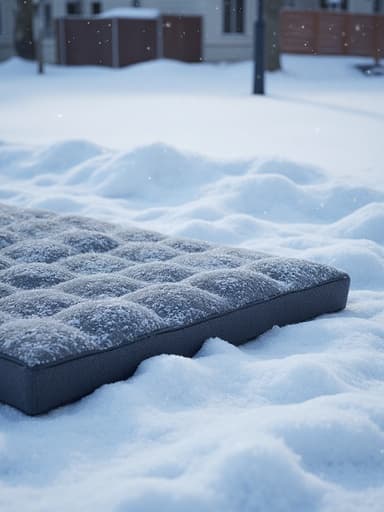 Snow-Covered Street - 무료 다운로드 가능한 Winter Scenery