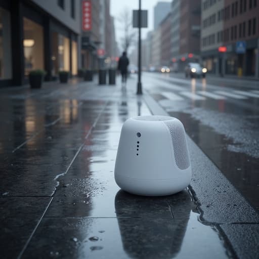 Rain-soaked City Street - 무료 다운로드 가능한 Urban Environment
