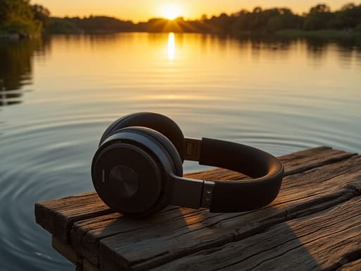 湖の黄金の夕日 - 무료 다운로드 가능한 自然の風景