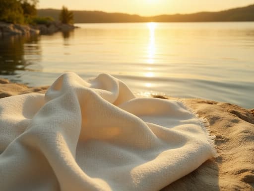 Golden Sunset Lake - 무료 다운로드 가능한 Natural Scenery